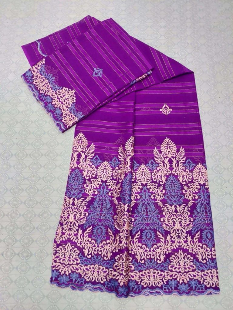 Salouva Broderie Violet