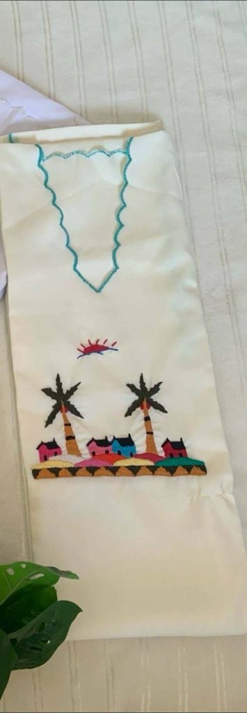Boubou Madagascar — Modèle Floral