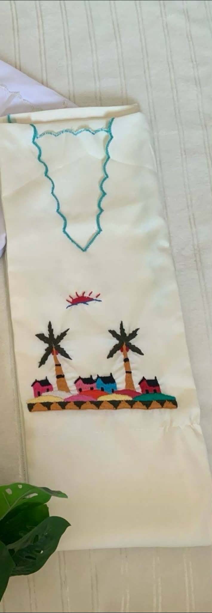 Boubou Madagascar — Modèle Floral
